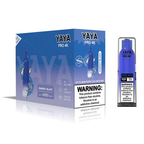 YAYA SQUARE 3K RECHARGEABLE - BLUE RASPBERRY (TFN) – Yayabars